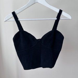 Aritzia Wilfred Knit Bra Top